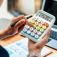 thumbnail image 1 of Calculators Desktop,Digit Desk Calculator, Standard Function Calculator Pocket Scientific Calculators,Dopamine Calculator Multifunctional Computing Mechanical Keyboard Elementary School Computer, 1 of 6