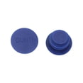 thumbnail image 1 of Bike Manillar barra de barras Tapas de extremo PE Exquisito Obras de trabajo Anti-polvo Handle Proof Pinde for Road Mountain-Bike Most Bicycle Blue 2 Pack Advancent OD003475-03, 1 of 7