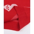 thumbnail image 5 of Valentines Day Sweater Dresses for Women Wrap Hip Slim Fit Cute Heart Sweaters Crew Neck Mid-Length Dress Shermie, 5 of 6