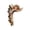 Angel, variant on Diceymbol 9.84 Inch Christmas Gnome Door Frame Corner Decoration, Scandinavian Gnome Doorway Decor with Knit Hat Evergreen Pinecones Holly and Berries for Home