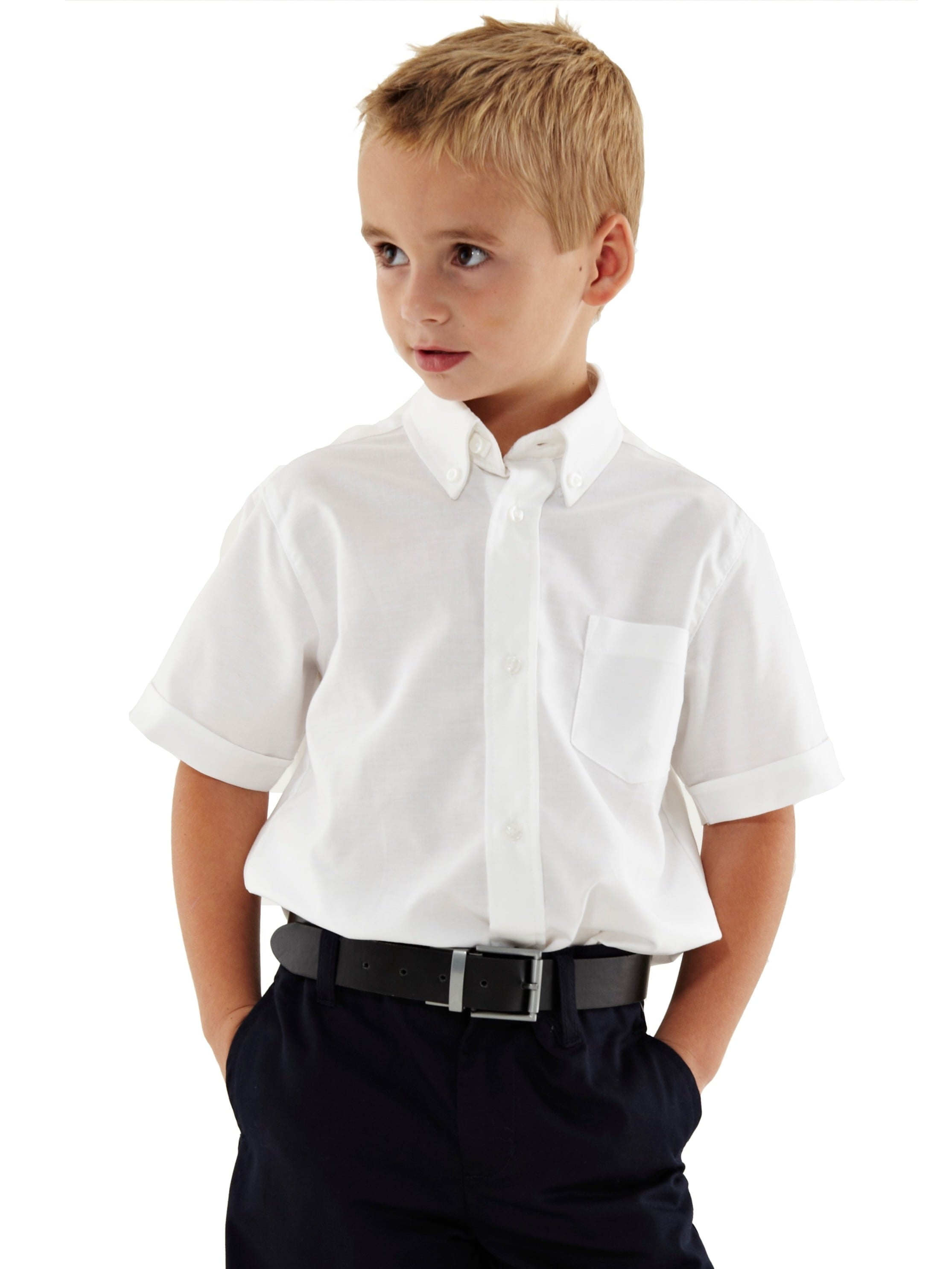 little boys white dress shirt