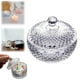 thumbnail image 1 of Tarro de cristal para dulces de una pieza, ¡Gran oferta! Tarro de cristal Huayishang para dulces, recipiente para dulces con tapa, tarro con tapa, plato de cristal transparente para dulces con tapa,, 1 of 5