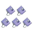 thumbnail image 6 of 5Pieces Miniature Notebook Keychain Refillable Journal With Keyrings For Backpacks Purses Charm Pocket Note Book 35x45mm, 6 of 8