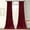 Maroon, variant on Homi Drapes Double Pinch Pleated Velvet Curtains Thermal Insulated Room Darkening Drapes for Bedroom/Livingroom Along with 1 Panels,Tiebacks,Hooks (Maroon, 30"x45")