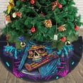 thumbnail image 3 of XMXY Halloween Christmas Tree Skirt, Realidtic Evil Sins Holiday Party Indoor Decorations Ornaments, 30 Inch, 3 of 5