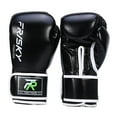 thumbnail image 2 of Guantes de boxeo Guantes de saco de boxeo Hombres Mujeres Equipo de boxeo profesional para negro 10oz, 2 of 9