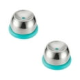 thumbnail image 2 of 2-Pack Stainless Steel Egg Piercer Pricker Tool with Safety Lock | Semi-Automatic Egg Divider & Beater for Easy Peeling | Kitchen & Cooking Gadgets for Hard Boiled Eggs, 2 of 7