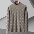 thumbnail image 3 of Suéter de cuello alto de alta gama para hombre, suéteres navideños suaves y cálidos, jersey de cachemira informal, otoño e invierno, 8XL, 7XL, 6XL, 2023, 3 of 5