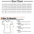 thumbnail image 2 of Patlollav Summer Tops Sexy Fold Print Regular Women Short Sleeve Blouses, 2 of 6