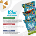 thumbnail image 4 of Kibo Healthy Snacks 3 Flavor Variety Pack Veggie Chips High Protein, Plant Based, Vegan, Gluten Free, Non GMO, Kosher, Bold & Crunchy - Sea Salt, Sour Cream & Onion, Hot Chipotle - 1 oz, 12, 4 of 7