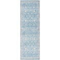 thumbnail image 3 of Hauteloom Meyly Living Room, Bedroom Machine Washable Area Rug - Traditional - Sky Blue, Ivory, Slate Gray - 18" x 18" Sample, 3 of 3