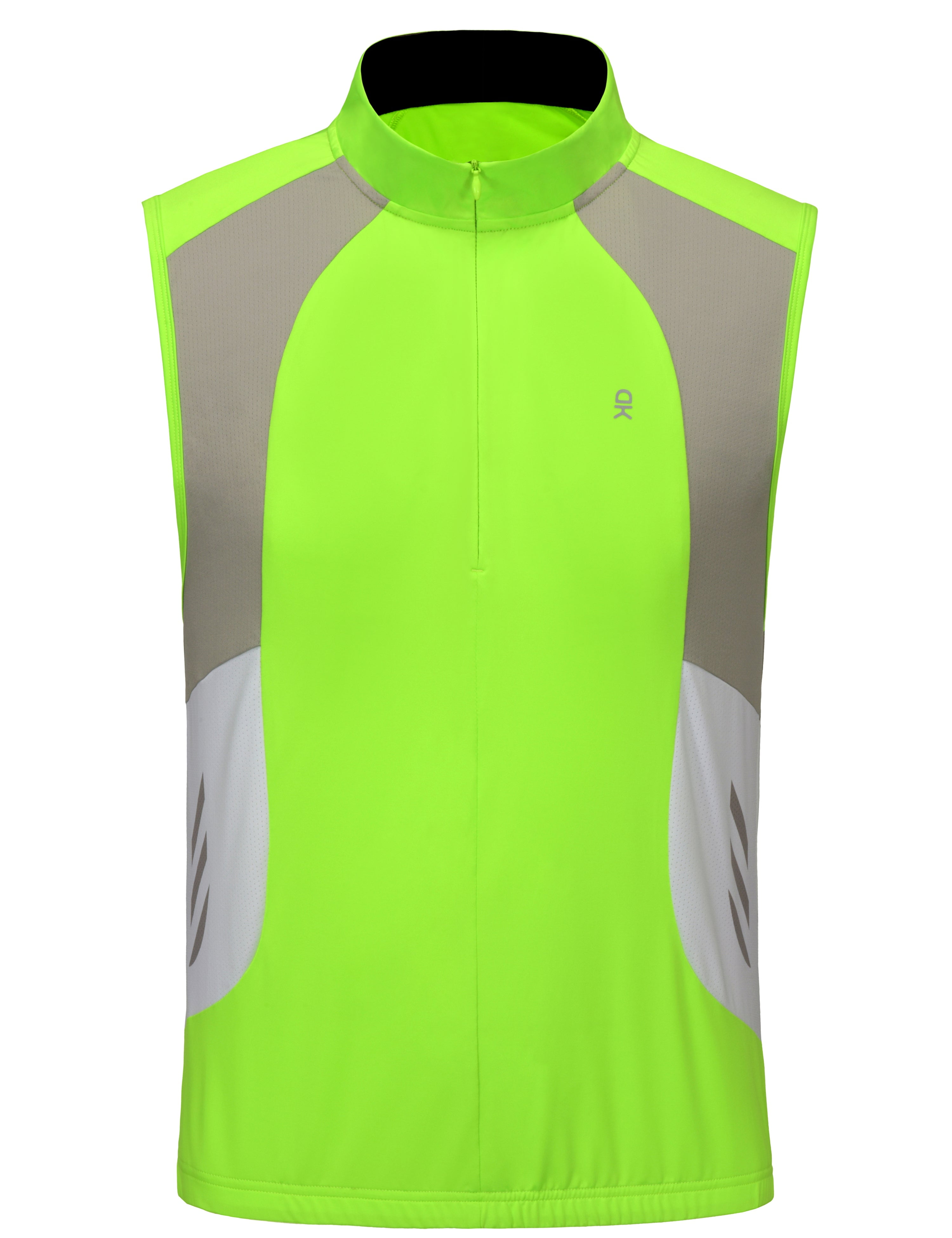 Little Donkey Andy Men's Cycling Vests Breathable Sleeveless Running Golf with 4 Back Pockets Size S