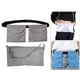 thumbnail image 4 of Soporte de drenaje suave ajustable con diseño de malla para ducha y doble bolsa de drenaje personal Gris, 4 of 9