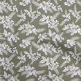 thumbnail image 1 of oneOone Polyester Spandex Dusty Green Fabric Tropical Craft Projects Decor Fabric Printed By The Yard 56 Inch Wide, 1 of 5