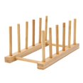 thumbnail image 3 of Multifunctional Bamboo Kitchen Dish D rain Rack Tableware Storage Rack, 3 of 9