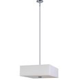 thumbnail image 1 of Whitfield 3-Light Satin Steel Chandelier, 1 of 1