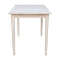 thumbnail image 4 of International Concepts Unfinished Shaker Counter Height Dining Table, 4 of 10