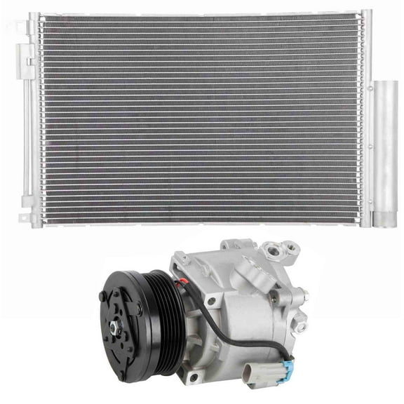 For Chevrolet Sonic 2013 2014 2015 AC Compressor w/ A/C Condenser & Drier - BuyAutoParts