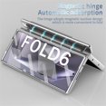 thumbnail image 5 of Allytechgroup for Samsung Galaxy Z Fold 6 5G Case with S Pen Holder, Kickstand Electroplating Hard PC  [Hinge Protection & Camera Protection] Magnetic Heavy Duty Shockproof Folding Stand Cover,Silver, 5 of 8