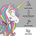 thumbnail image 6 of Unicorn Wall Clock, Colorful Metal Construction, Silent Quartz Movement, 6 of 7