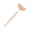 Rose Gold, variant on Stylish Long Hand Mirror Cosmetic Accesory For Eyelash Extension And Makeup Use