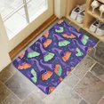thumbnail image 4 of Happy Halloween Doormat,Durable Absorbent Mat 17x30 Inch Ghost Boo Spooky Floor Mats for Room Winter Laundry, 4 of 6