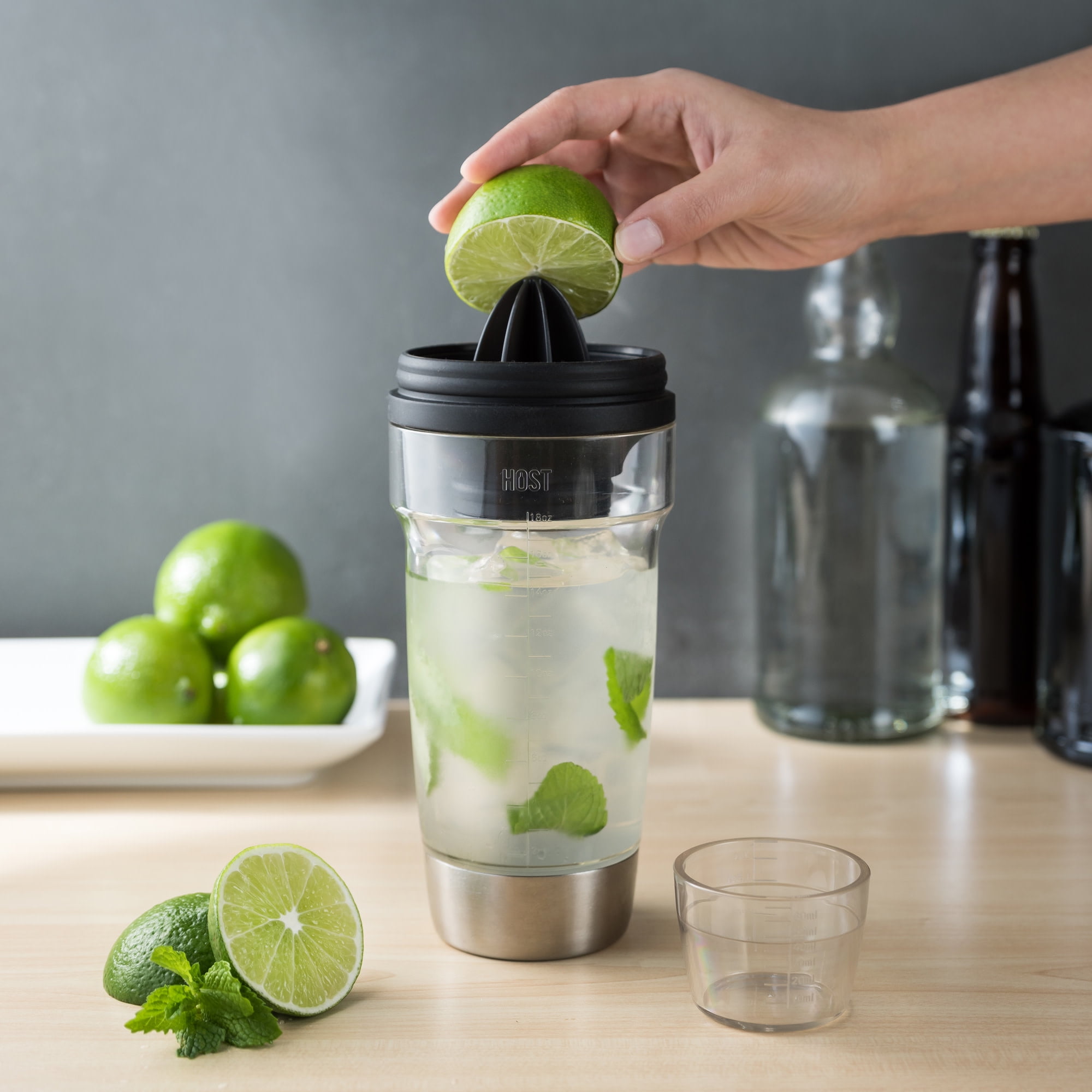 Host Cocktail Shaker, 5-in-1, 18 Ounce