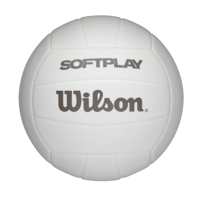 Wilson Soft Play Volleyball, White