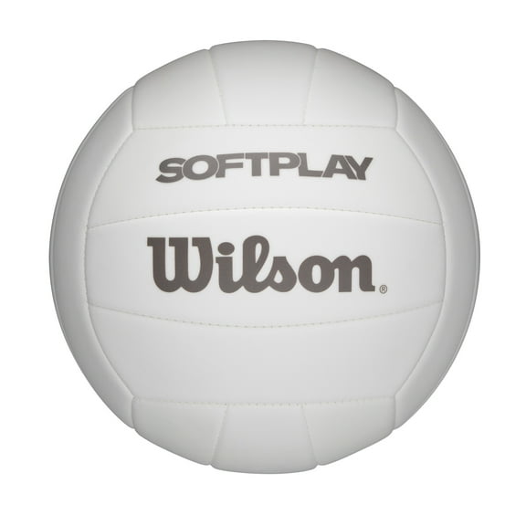 Wilson Softplay Recreational Volleyball - White, Official Size