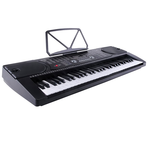 LAGRIMA Electric Piano Keyboard, 61 key Music Keyboard Piano, Portable