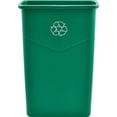 thumbnail image 2 of Global Industrial 23 Gallon Slim Recycling Container, Green, 2 of 5