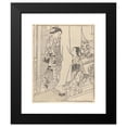 thumbnail image 2 of Sukenobu Ishigawa 20x24 Black Modern Framed Museum Art Print Titled - Two Young Women (1750), 2 of 5