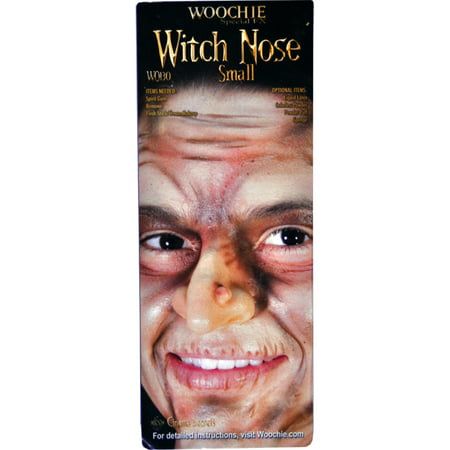 Morris Costumes Spirit Gum Latex Feathered Edges Woochie Witch Nose S, Style CSWO130