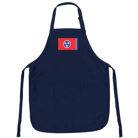 Tennessee Flag Apron Grilling Barbecue Or Kitchen Tennessee Aprons Famous Broad Bay