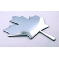 thumbnail image 2 of Maple Leaf Canada Chrome Finish Decal Emblem 3D Sticker car Bike 2.7" Flexible, 2 of 2