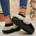 thumbnail image 4 of Wowcloth Women's Fashion Casual Closed-Toe Slippers – Comfortable Soft Sole with Thickened Warmth for Indoor & Outdoor Home Use, 4 of 9