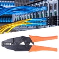 thumbnail image 4 of Cable Crimper, Ratchet Terminal Plier Orange Easy Operation  for Coaxial Cables, 4 of 8
