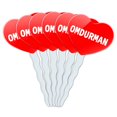 thumbnail image 1 of Omdurman Heart Love Cupcake Picks Toppers - Set of 6, 1 of 1