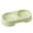 Yellow, variant on Walbest Double Pet Bowl with Candy Color for Pets, Pink