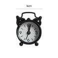thumbnail image 2 of DESIGNICE 2026 New Super Loud Alarm Clock for Heavy Sleepers Adults,Twin Bell Retro 4 Inch Silent Non-Ticking Quartz with Backlight,Luminous Dial,Alarm Clocks for Bedrooms Bedside, 2 of 6