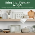 thumbnail image 3 of Larder & Vine Silicone Pot Holders 4 Pack | Non-Slip Grip, Heat Safe 450F, Stain Resistant, 3 of 8