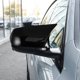 thumbnail image 4 of Hytrove 2Ud Cubiertas Para Espejos Laterales De Auto Material ABS Negro Protección Contra Daños Estilo Cuerno, 4 of 8