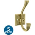 thumbnail image 2 of Franklin Brass B48022k-C Ruavista 1-7/8" Wide Coat And Hat Hook - Nickel, 2 of 7