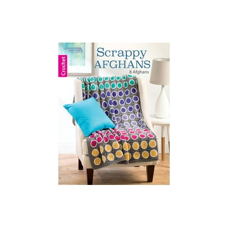 Leisure Arts Scrappy Afghans Bk