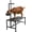 L - 48"L x 19"H, variant on Upgrade Goat Milk Stand with Feed Bin, 400lbs Goat Stand for Grooming & Hoof Trimming, 1mm Thick Platform & Anti-Slip Design, for Pygmy and Dwarf Goats, Firm Head Lock and Adjustable Head