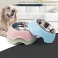thumbnail image 2 of Plato Tazón de Mascotas XINYUICEAN Inoxidable Doble Propósito para Perro y Gato, 2 of 7
