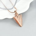 thumbnail image 4 of Arrow Head Cremation Jewelry for Ashes Hodler Urn Necklace for Ashes of Loved One, 4 of 6