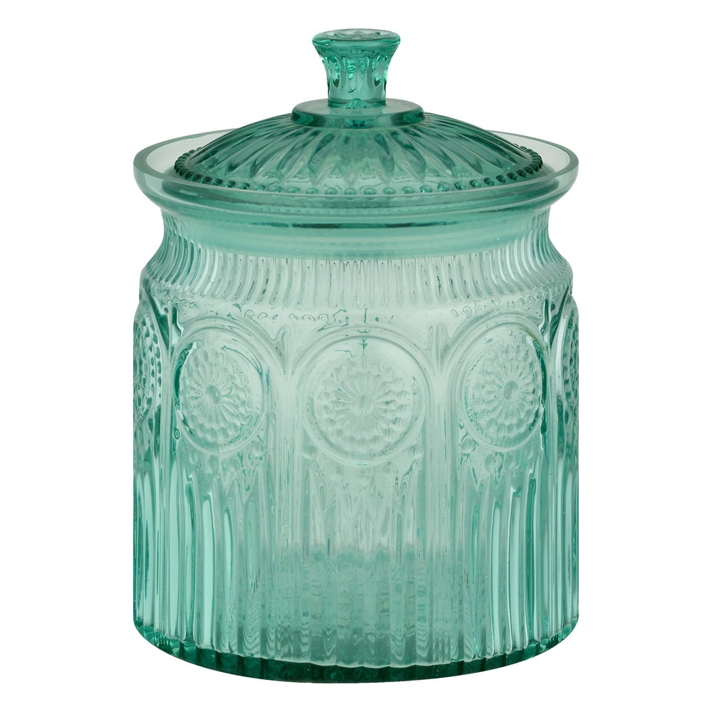 The Clean Store 2-Piece Glass Candy Jar Cookie Jar Set