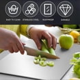 thumbnail image 4 of Yamato Cutting Board - taima Pure Titanium Cutting Boards for Kitchen, Non Stick, Hygiene & Durability, Japan (M), 4 of 5