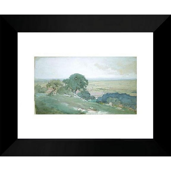 Olive Trees at Tivoli 15x18 Framed Art Print by Inness, George